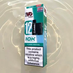 IVG Pro 12 10000 Puffs Classic Menthol 20mg Nic Salt