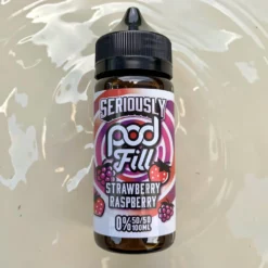Seriously Pod Fill Strawberry Raspberry 100ml 50/50 0mg