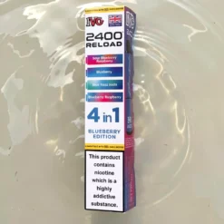 IVG Blueberry Edition 2400 Prefilled Pods 4 Flavours 20mg
