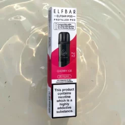 Elf Bar 600 Prefilled Pods 600 Puffs Cherry Ice 2ml